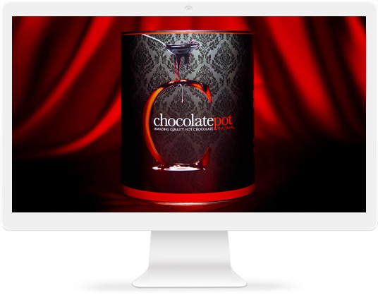 Computer Screen with a Product Photograph by Philip Hunton Displayed