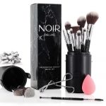 Makeup Brush Set from Noir including a selection of brushes and eyelash curlers