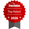 Freeindex Top Rated Award